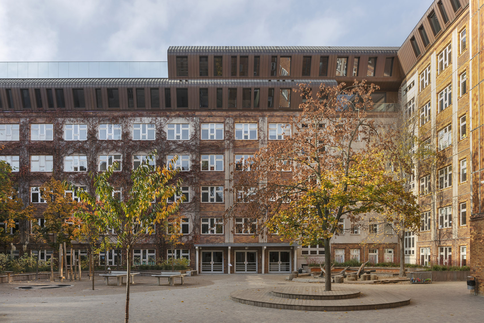 柏林城市学校扩建丨德国柏林丨Sauerbruch Hutton-8