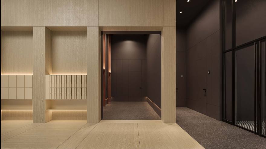 罗巴切夫斯基广场(小区门厅)丨BUROWHITE-18