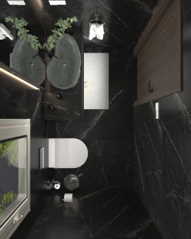 Villa's toilets design（别墅卫生间设计）丨埃及丨Eng. Reem Abouhashem