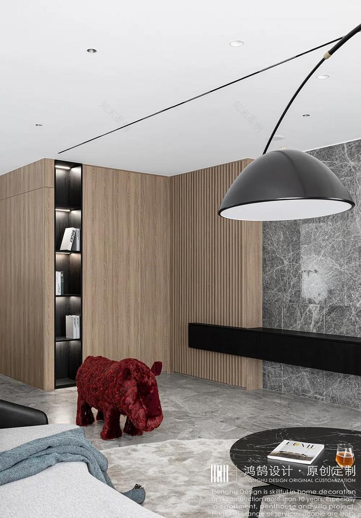 极简美学 · 350㎡底复空间的精致改造-23