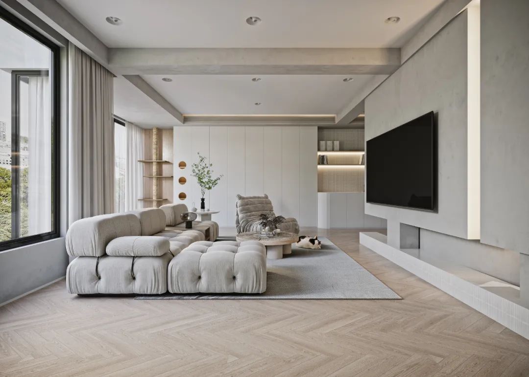 余杭区上河宸章 | 简约线条,温馨生活空间-23