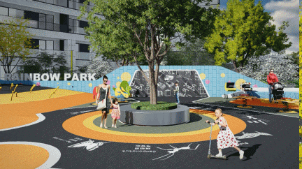 一个约一千平狭小的三角空间 | 中海 · 枫桥里-69