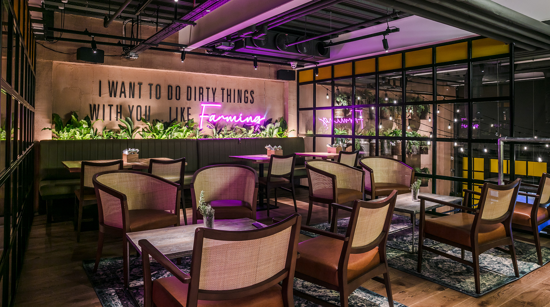 Butcher & The Farmer O2 Arena London| Restaurant Design-50