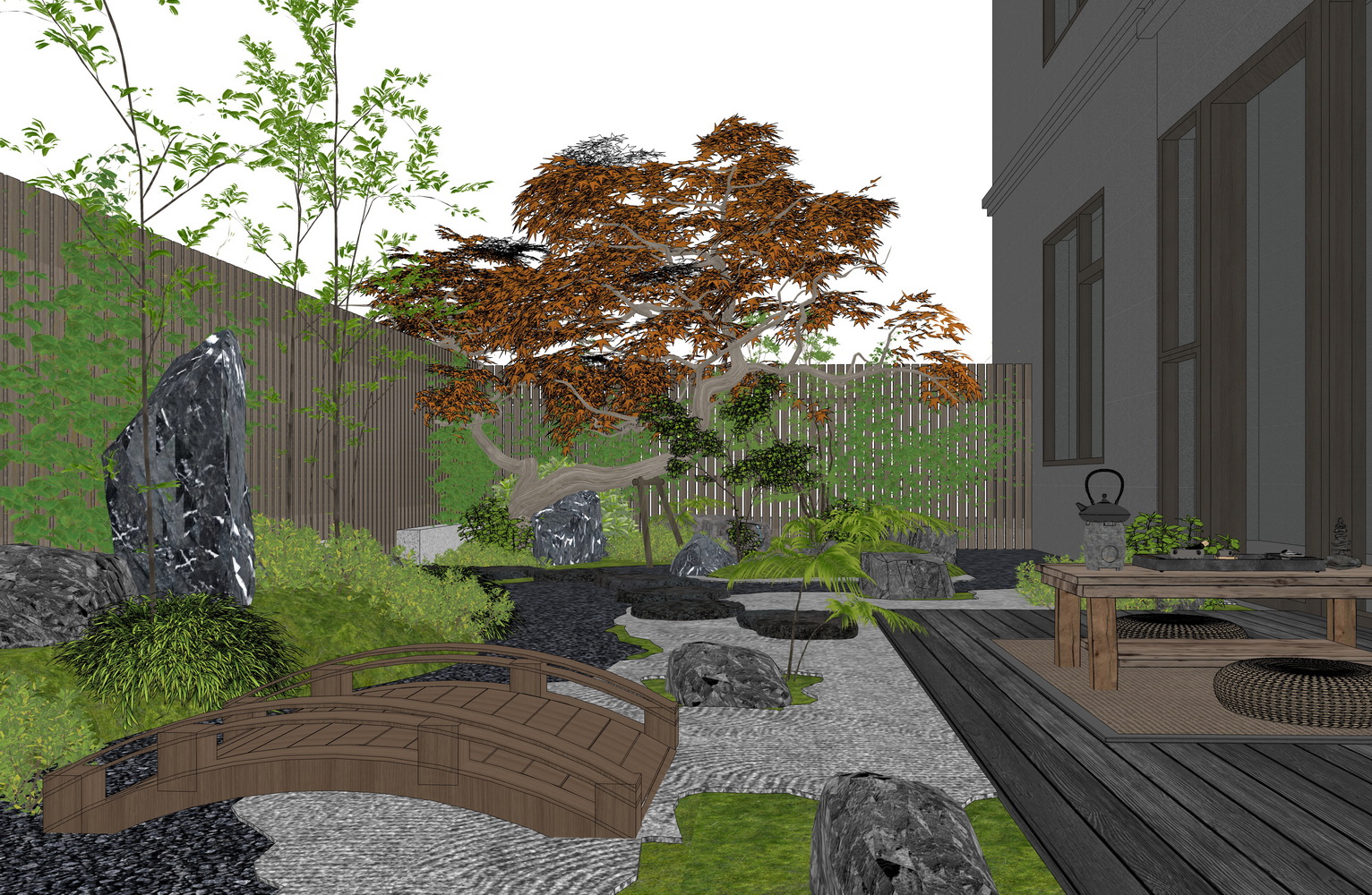 日式庭院景观-4