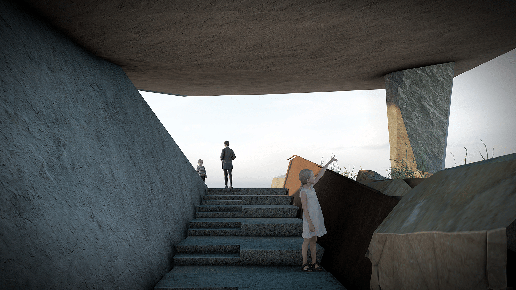 深圳梅沙尖城市观景平台丨中国深圳丨line+ studio-47