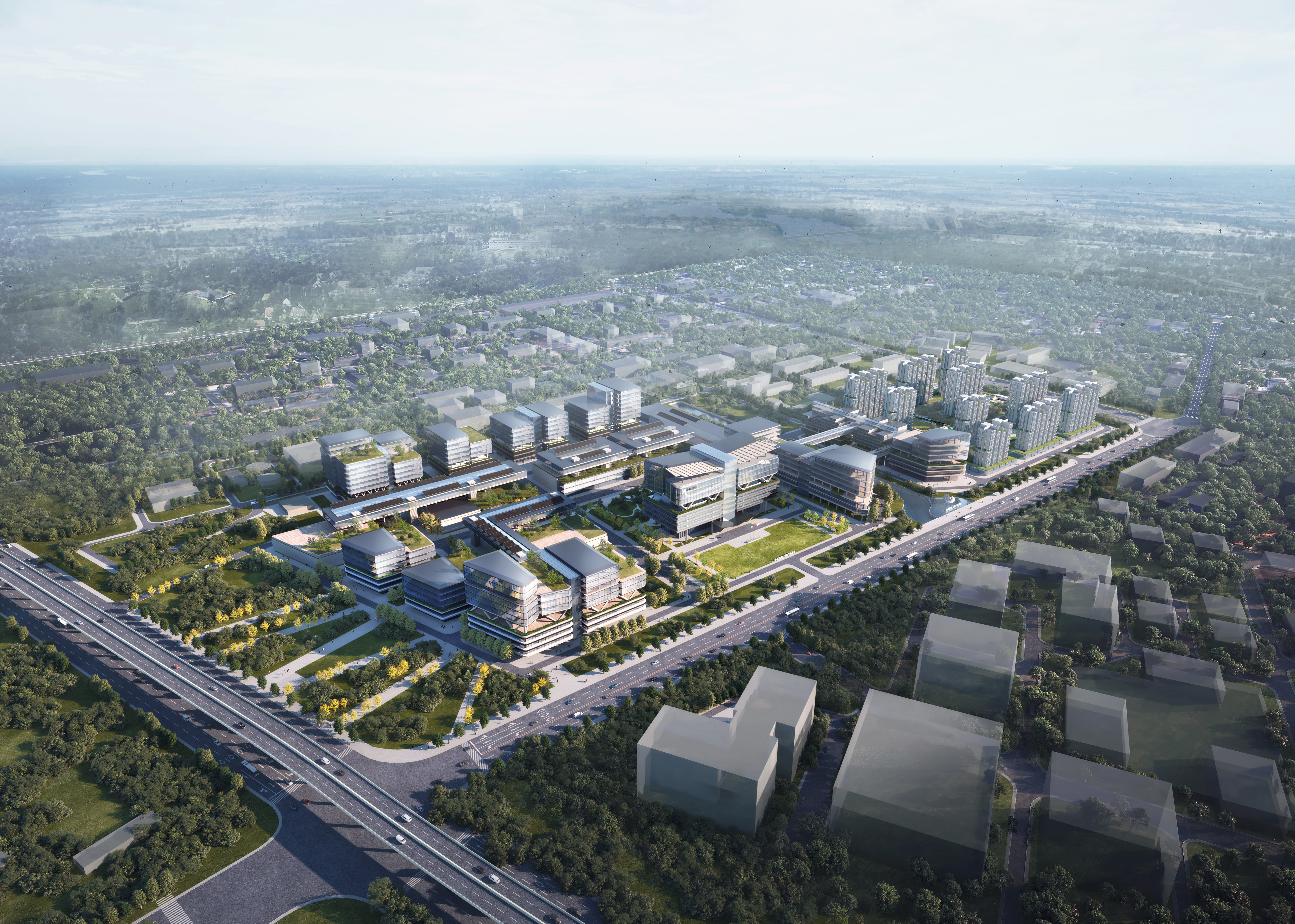 AVIC 上海工业园区丨中国上海丨Hatch Architects-16