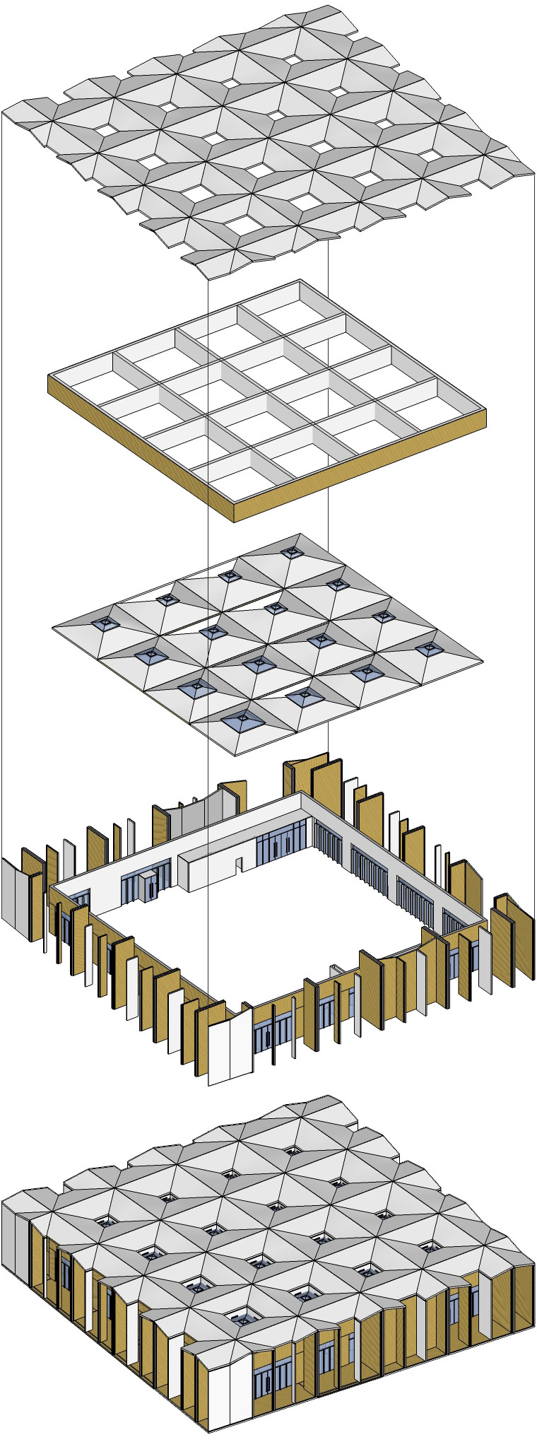 北京建筑大学新校区学生综合服务楼丨BIAD胡越工作室-9