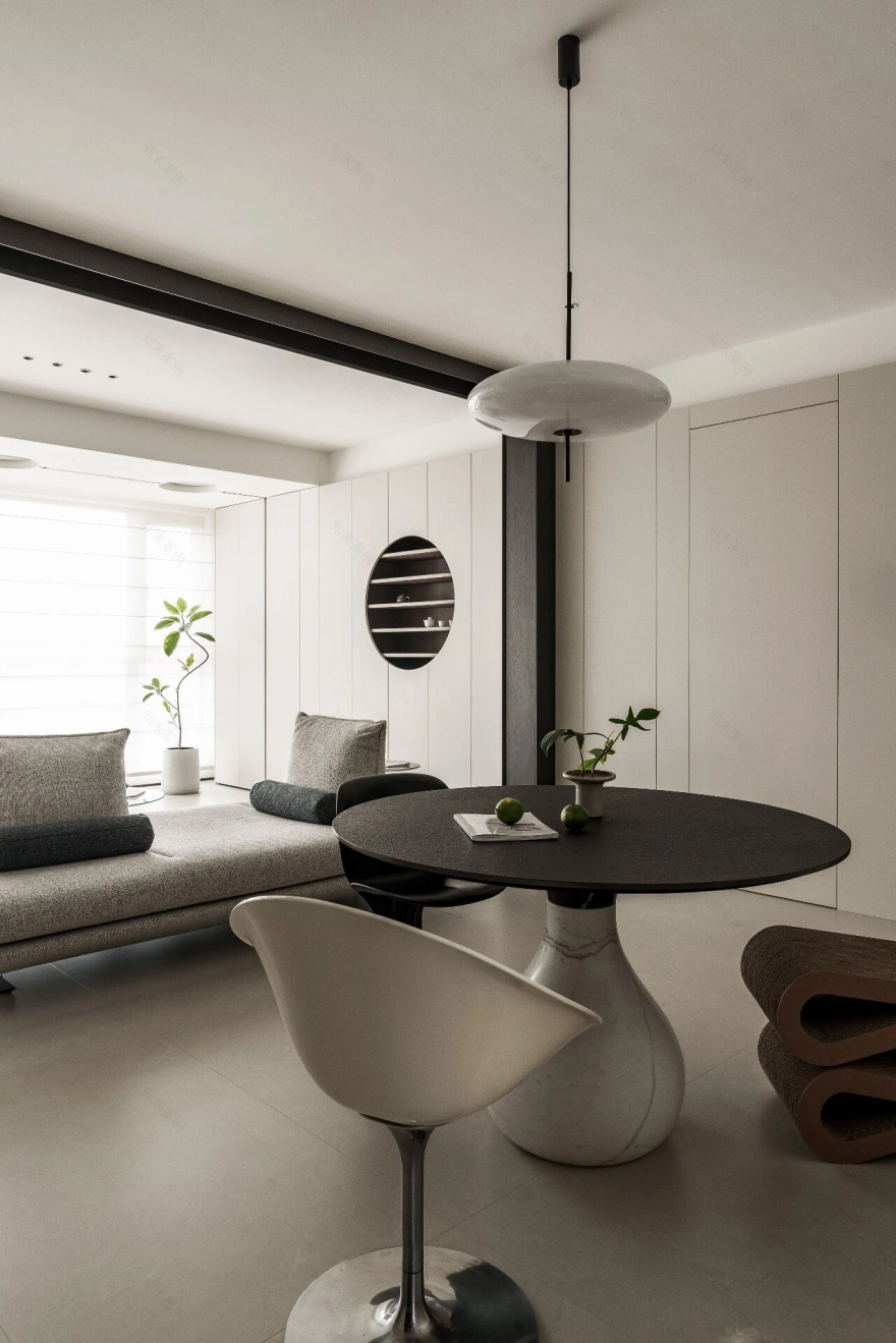 《序隐》河南格润小镇140平丨隅间空间设计工作室-19