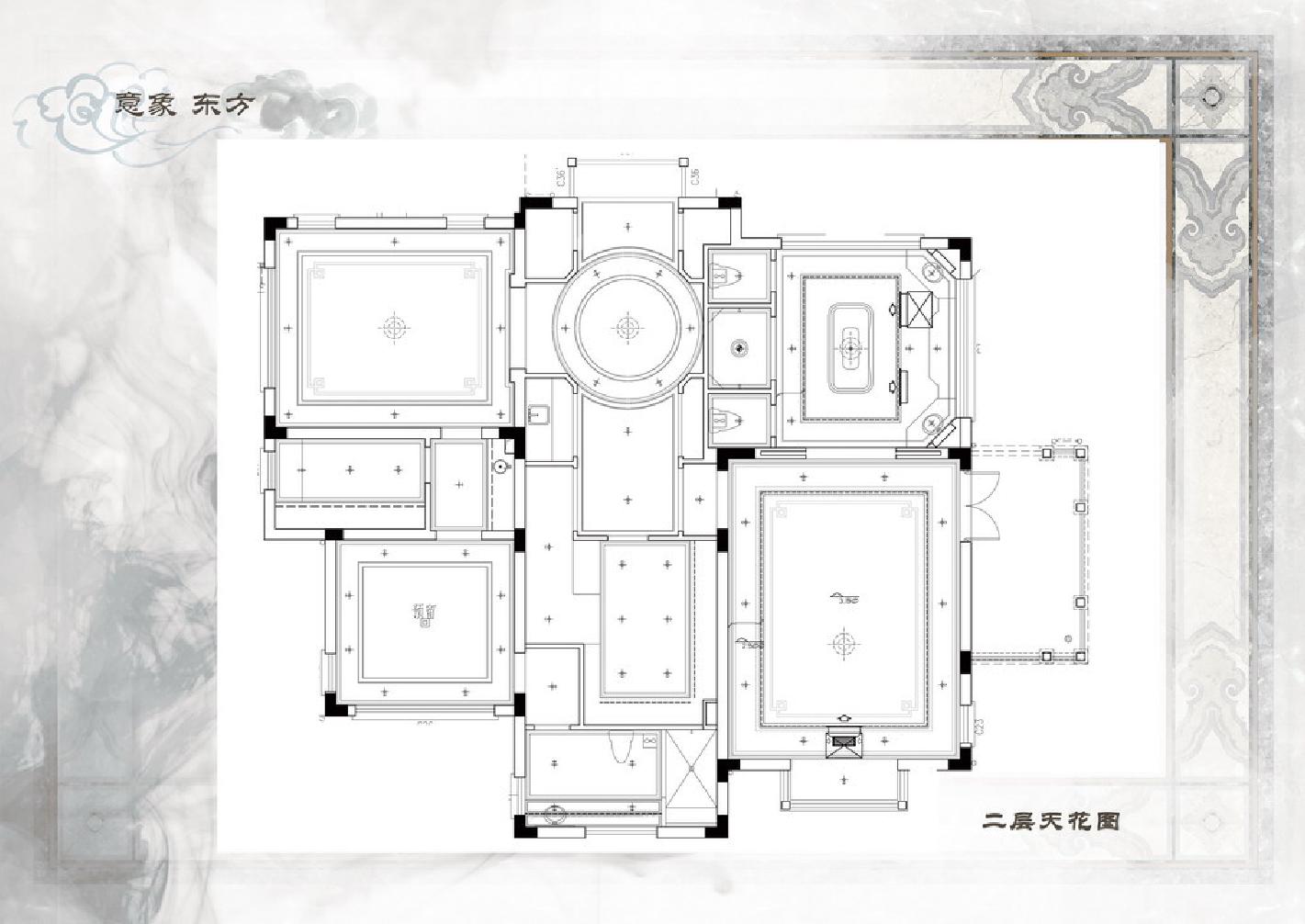 新中式大宅概念陈设配饰设计方案ddx-18