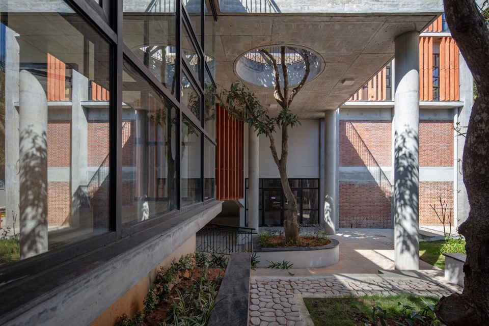 班加罗尔管理学院丨印度班加罗尔丨Vijay Gupta Architects-46