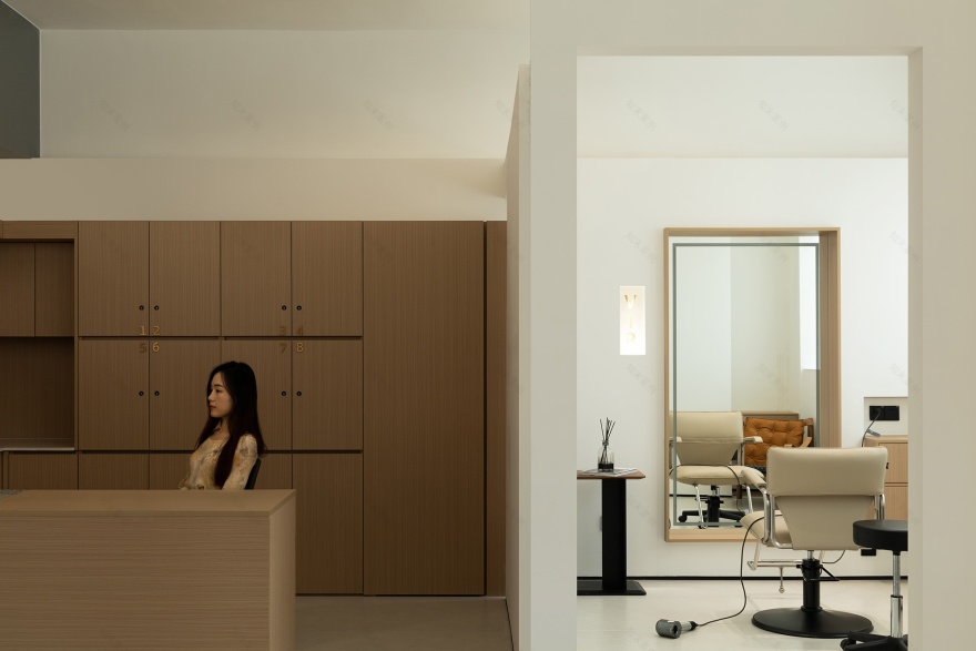 DX 理发店丨几塑空间设计-31