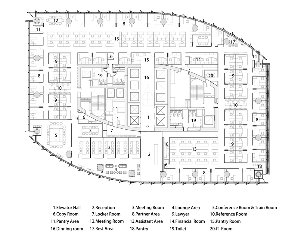 1305 STUDIO 打造简约实用的律师事务所办公室设计-34