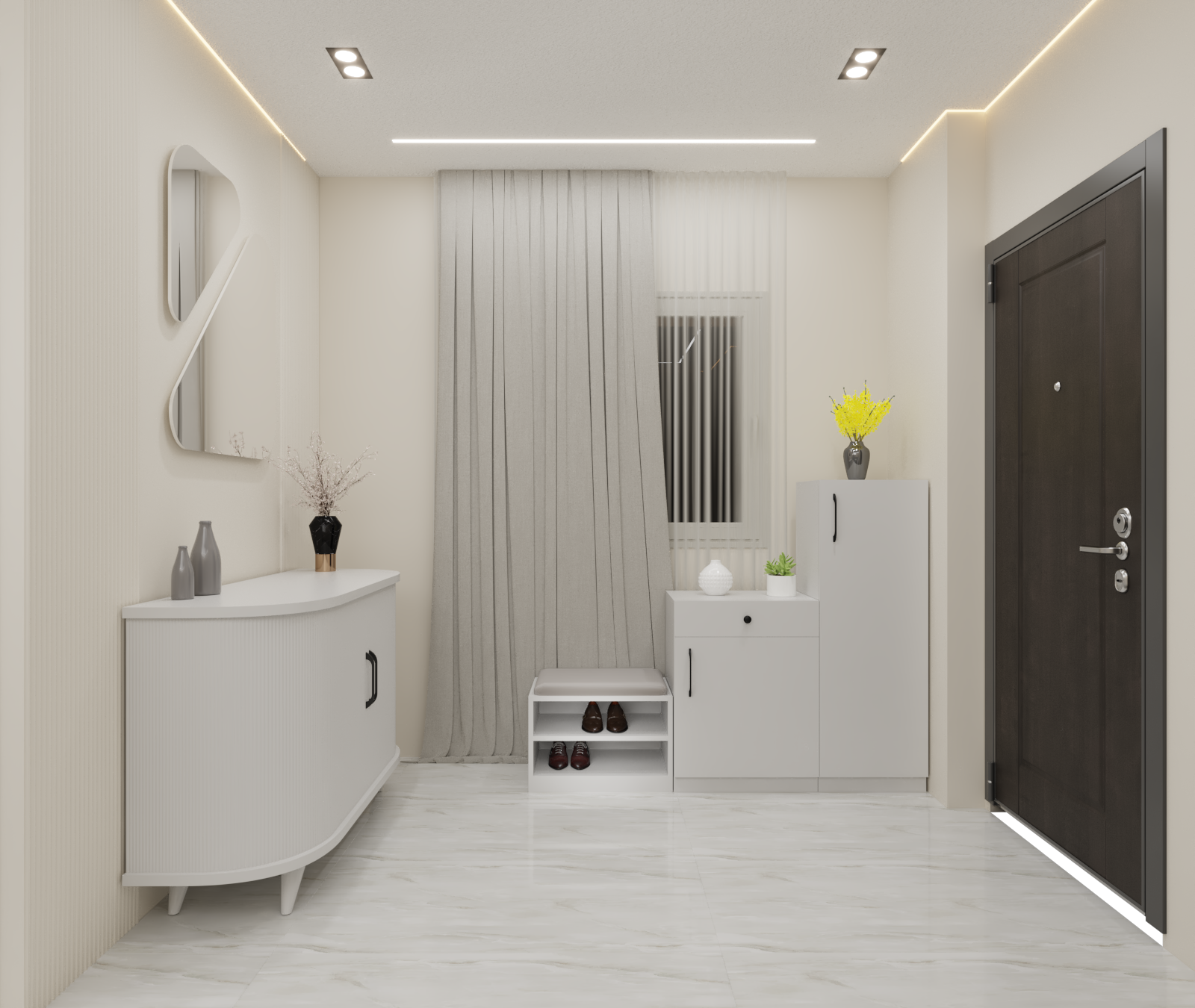 住宅公寓室内设计与装修项目丨埃及丨mohamed mohsen-18