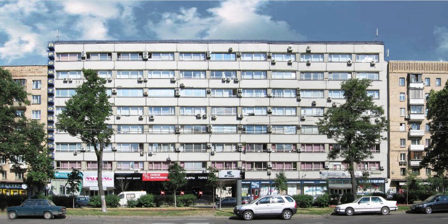 乌克兰“Promstroiproekt”建筑立面改造设计-9