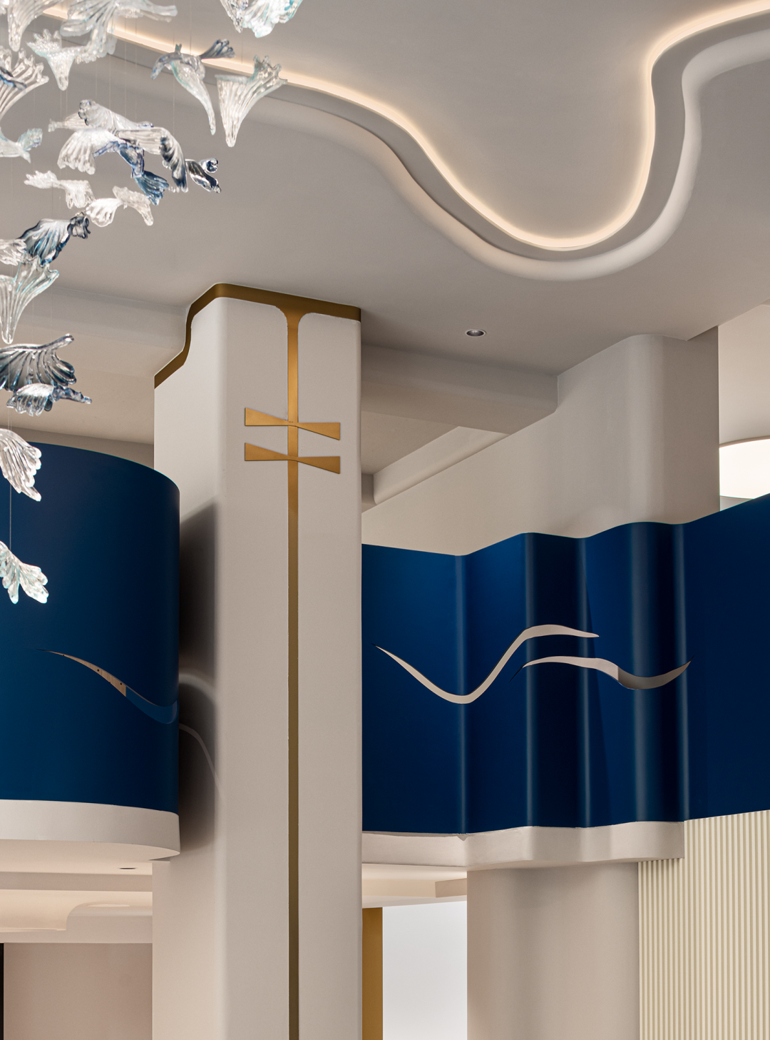 杭州1000㎡现代别墅,冰海之境丨中国杭州-36