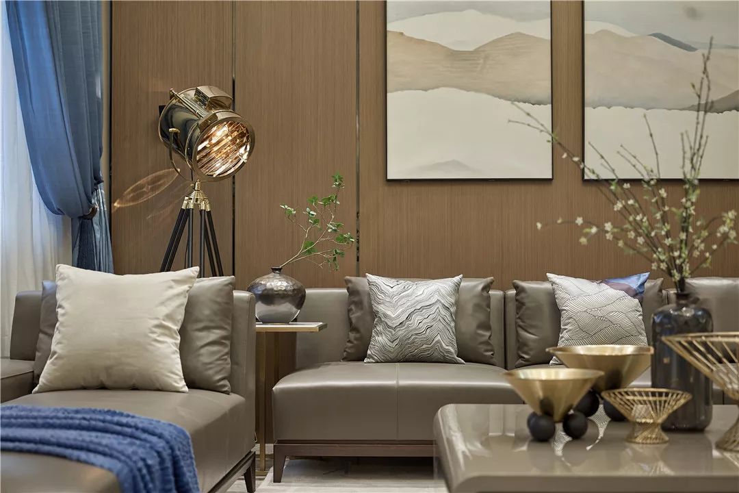 《远山黛》新中式风格家居设计,演绎传统与现代的完美碰撞-7
