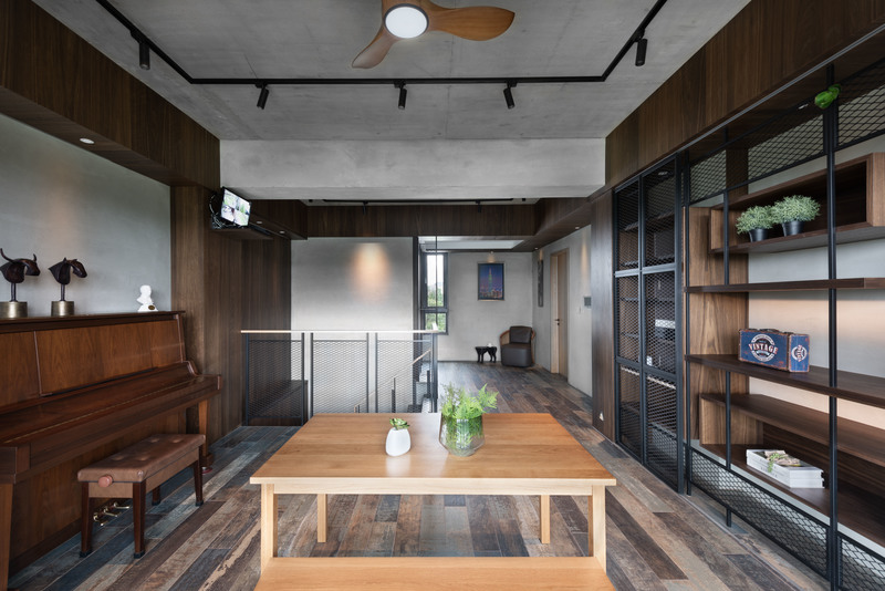 量身定制的美式工业混搭风度假宅-10