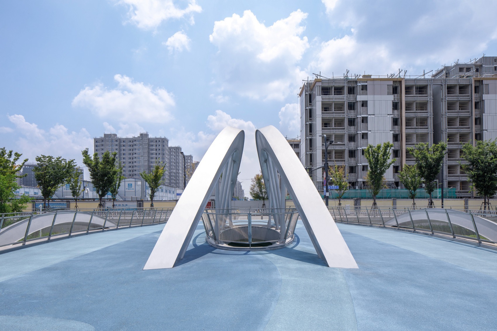 南京南部新城步行桥和车行桥丨中国南京丨NAN 建筑事务所+和作结构建筑研究所-52