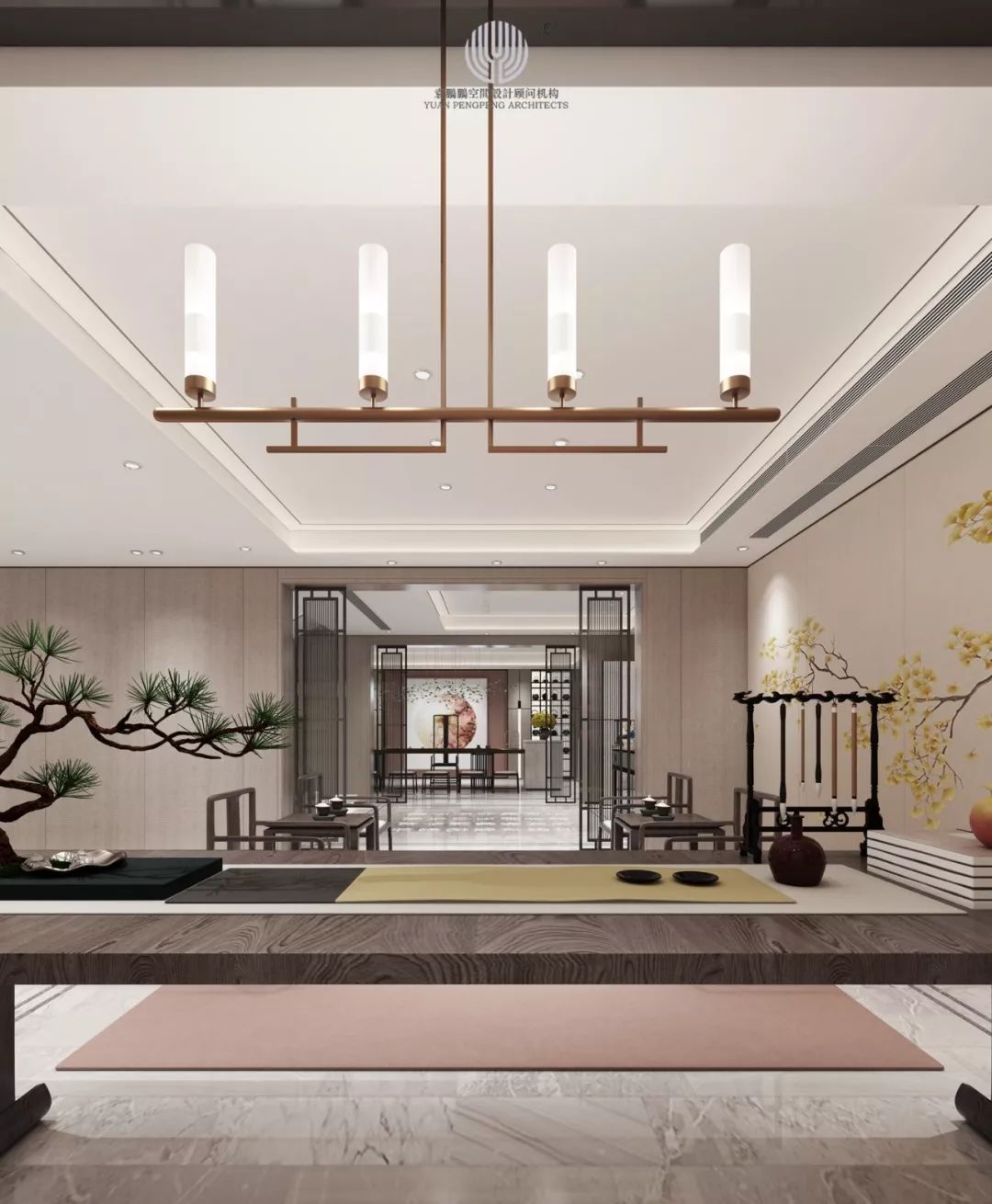 广东东莞星岸别墅样板间 | “看·山”的境界-35