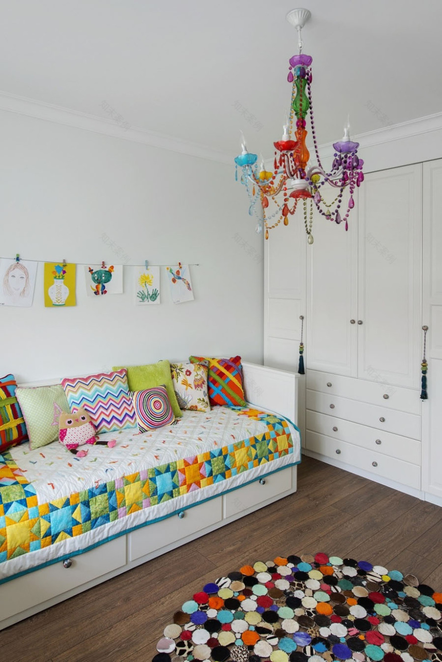 设计师75平米公寓时尚室内设计丨设计师伊琳娜·韦利奇科-18