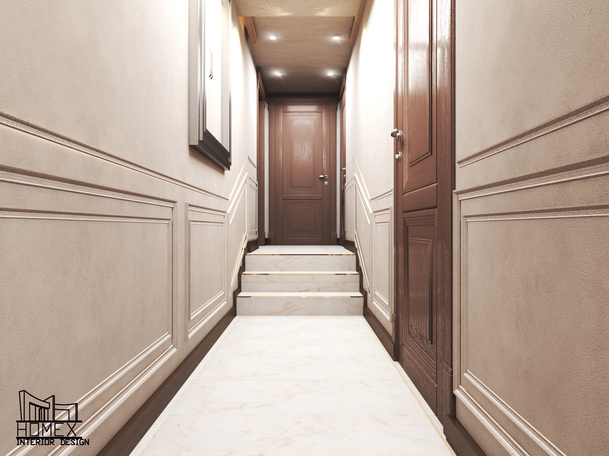 Classic design of reception 2023 , interior 6.2022-6