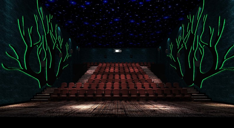 河北石家庄林荫时光影城室内设计丨中国河北-8