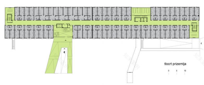 奥西耶克大学校园学生 pavilion 楼及周边建设丨NFO d. o. o.(Kata Marunica等)-47