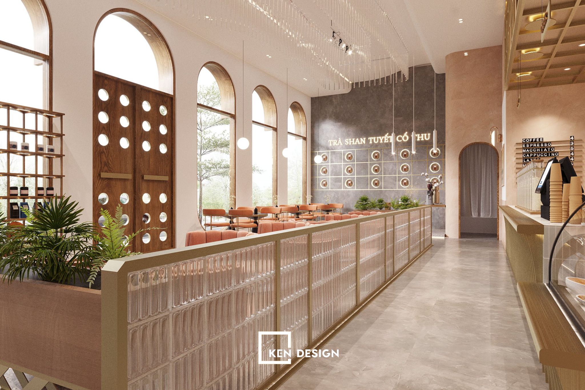 Moong Tea奶茶店设计项目丨越南河内丨KenDesign-4