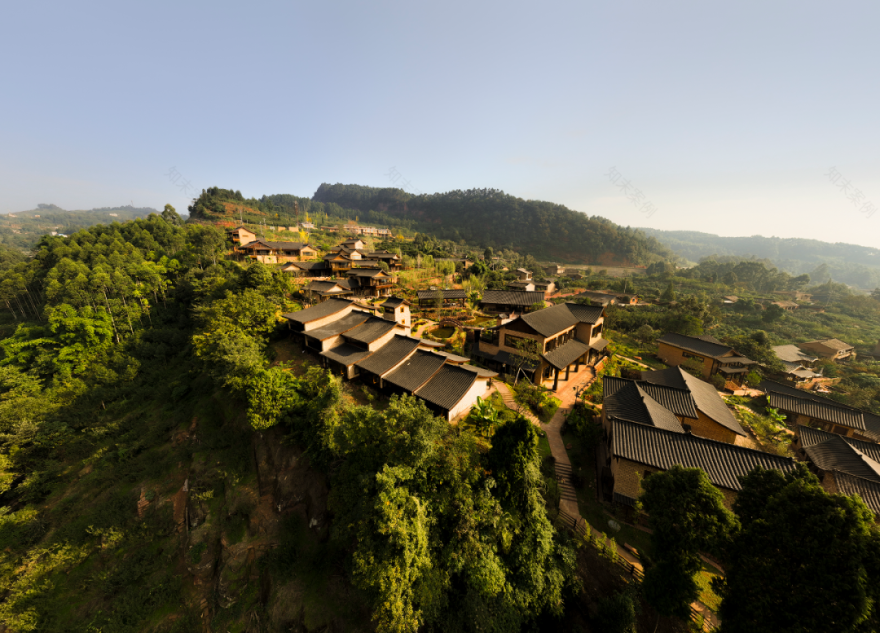 幸福岭 · 川西古村的生态民宿聚落设计丨中国眉山丨四川省大卫建筑设计有限公司-9