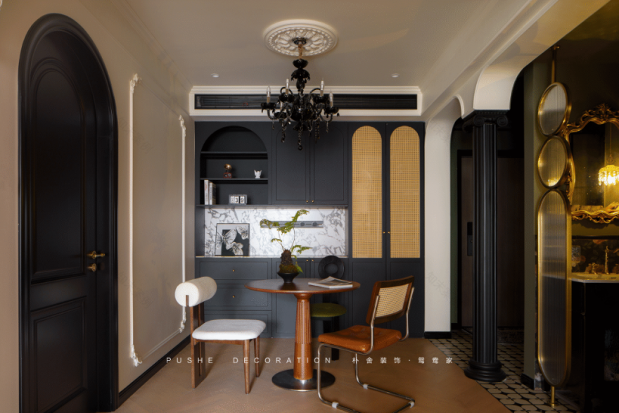 新作|摩登复古法式风,红与黑的极致碰撞-51