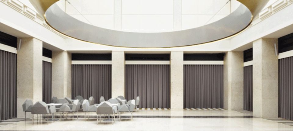 斯洛文尼亚银行大堂翻新项目丨学生团队,SADAR+VUGA建筑事务所-0