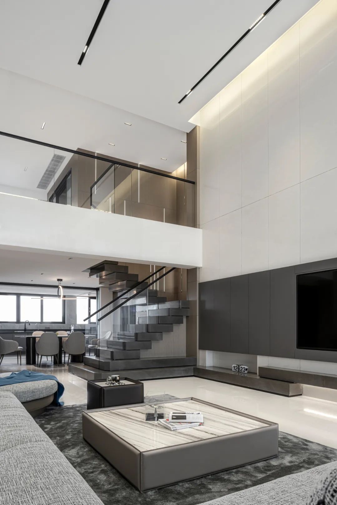 减法加一 · 极简主义顶层复式设计丨中国揭阳丨大泽建筑设计-14