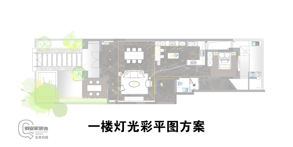 观塘香颂底跃户型装修案例丨中国重庆丨重庆俏业家装饰-19