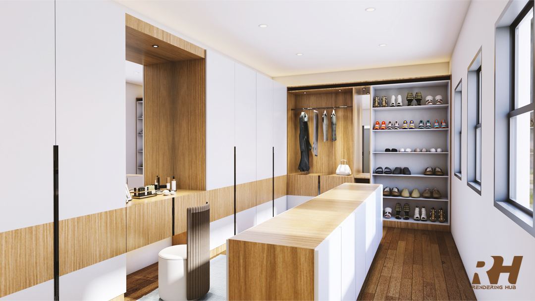 室内三维渲染-5