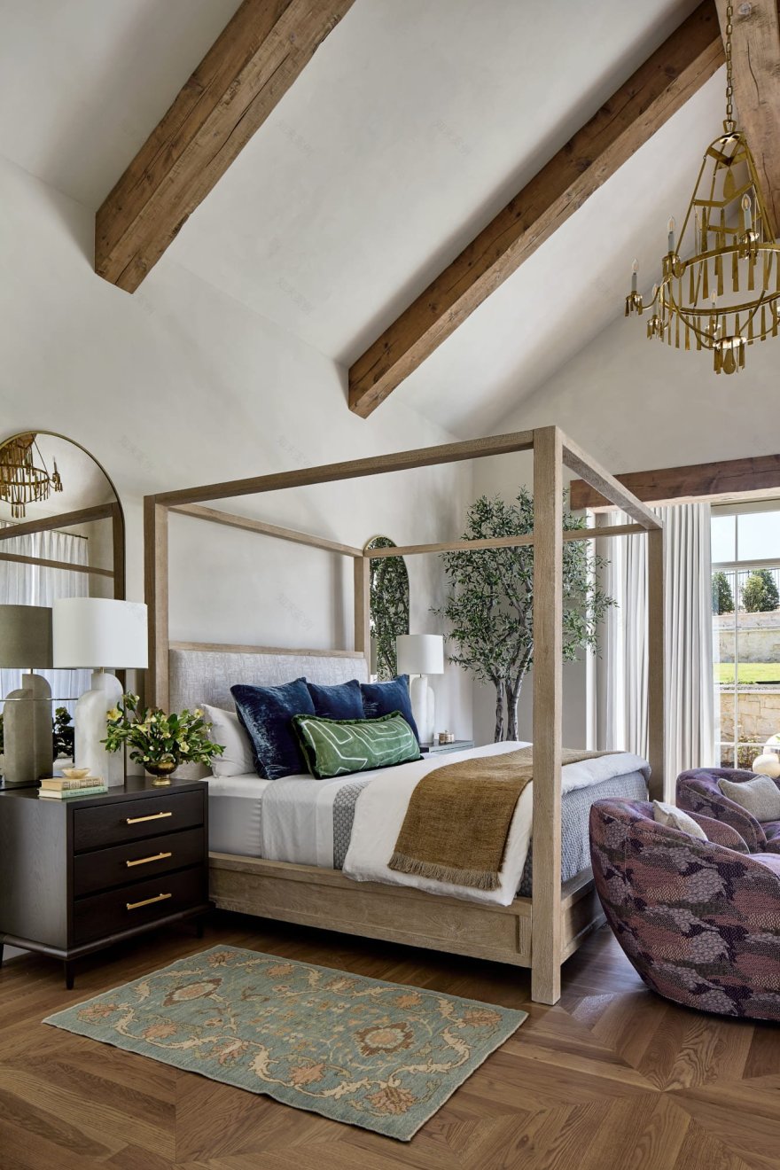 湖岸;湖畔;湖滨丨美国-78