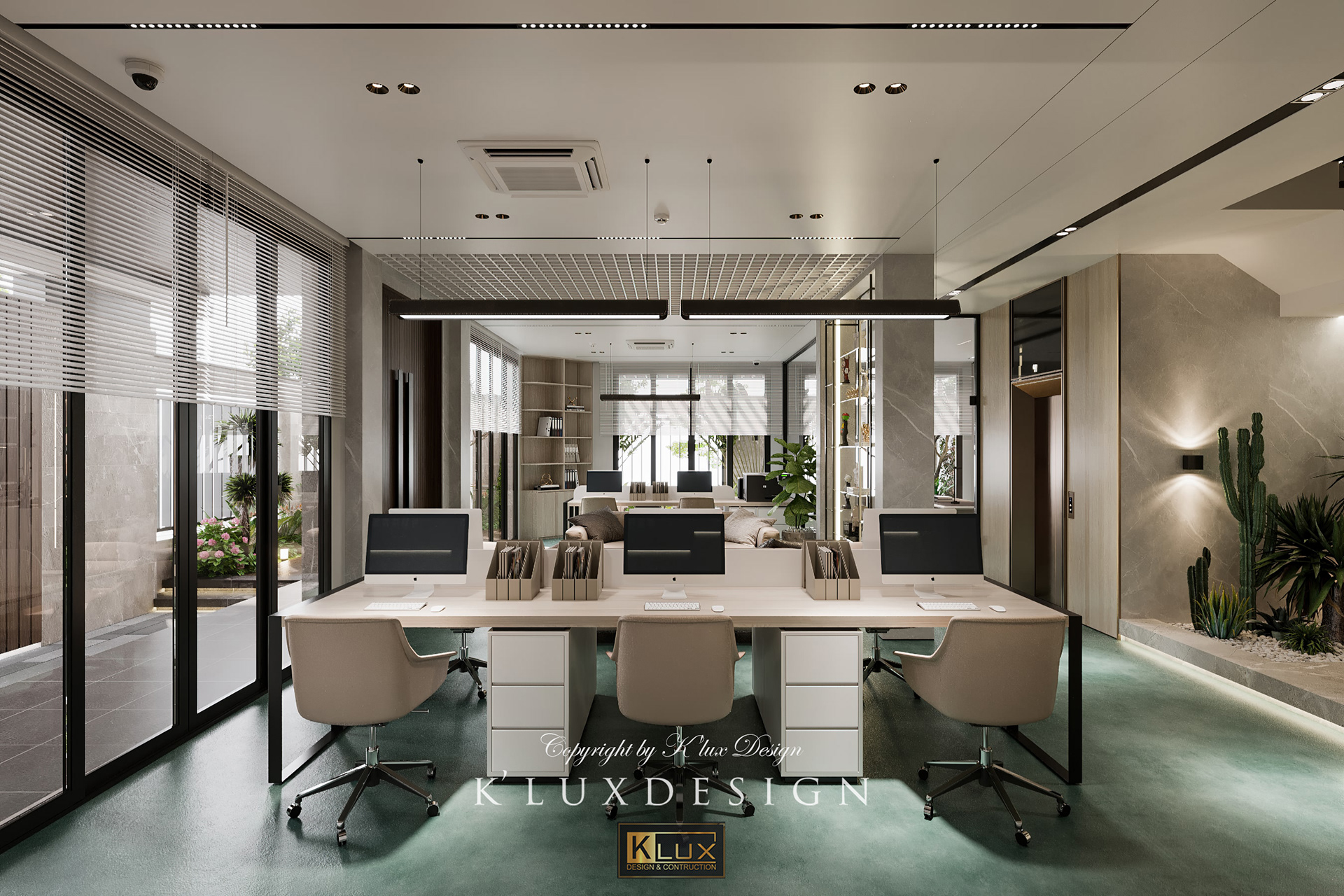 越南兴别墅改造项目（一层）丨越南河内丨K'lux design-15