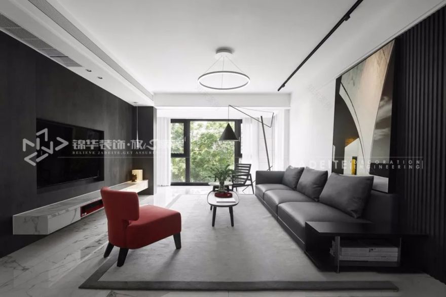 万科魅力之城 130㎡现代极简风,空间气质与美学的完美融合-33