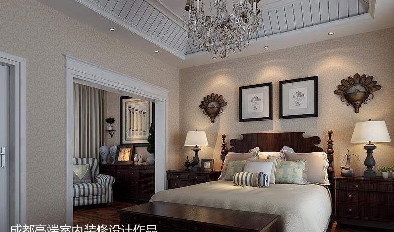 
城南逸家别墅法式风格装修案例 -1