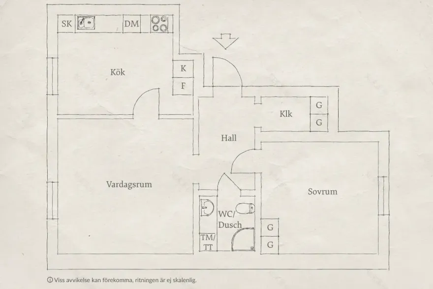 双面斯堪的纳维亚 | 65 平米与 58 平米两居室设计-16
