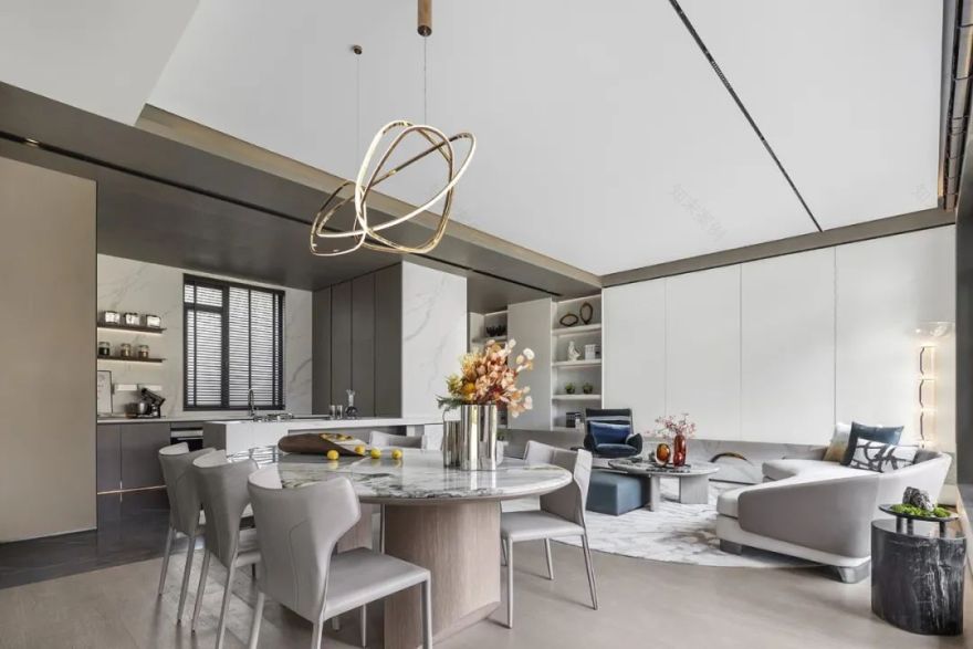 意式美学打造的经典都市豪宅丨SRD DESIGN 赛瑞迪普空间设计-10