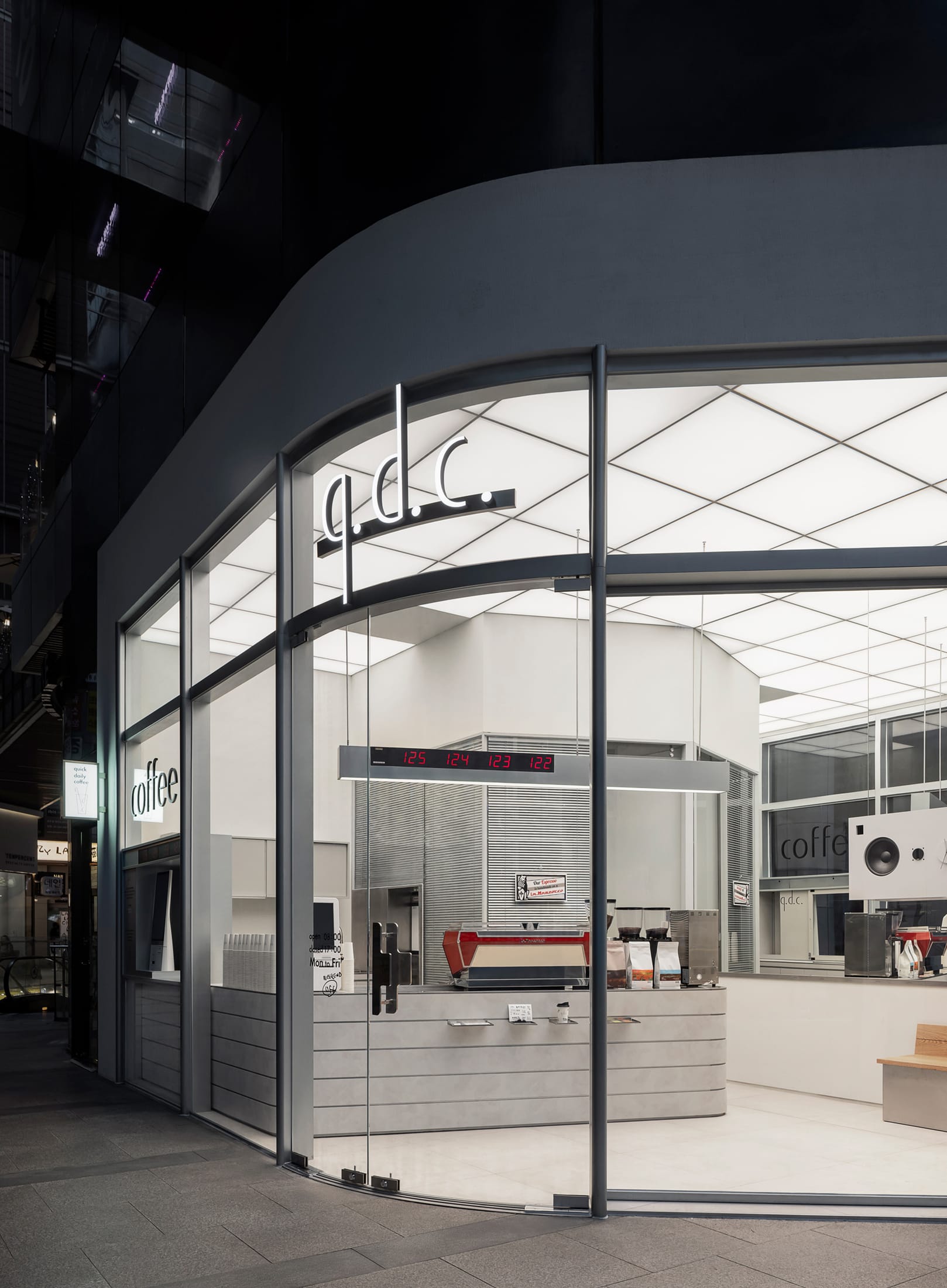 QDC（Quick Daily Coffee）咖啡馆丨韩国首尔丨Indiesalon工作室-3