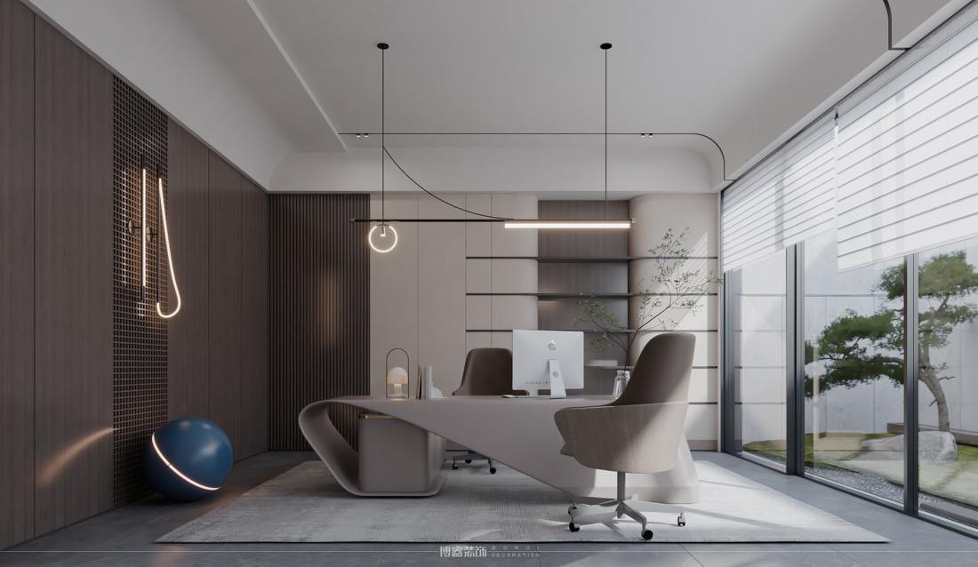 现代简约客厅设计-24