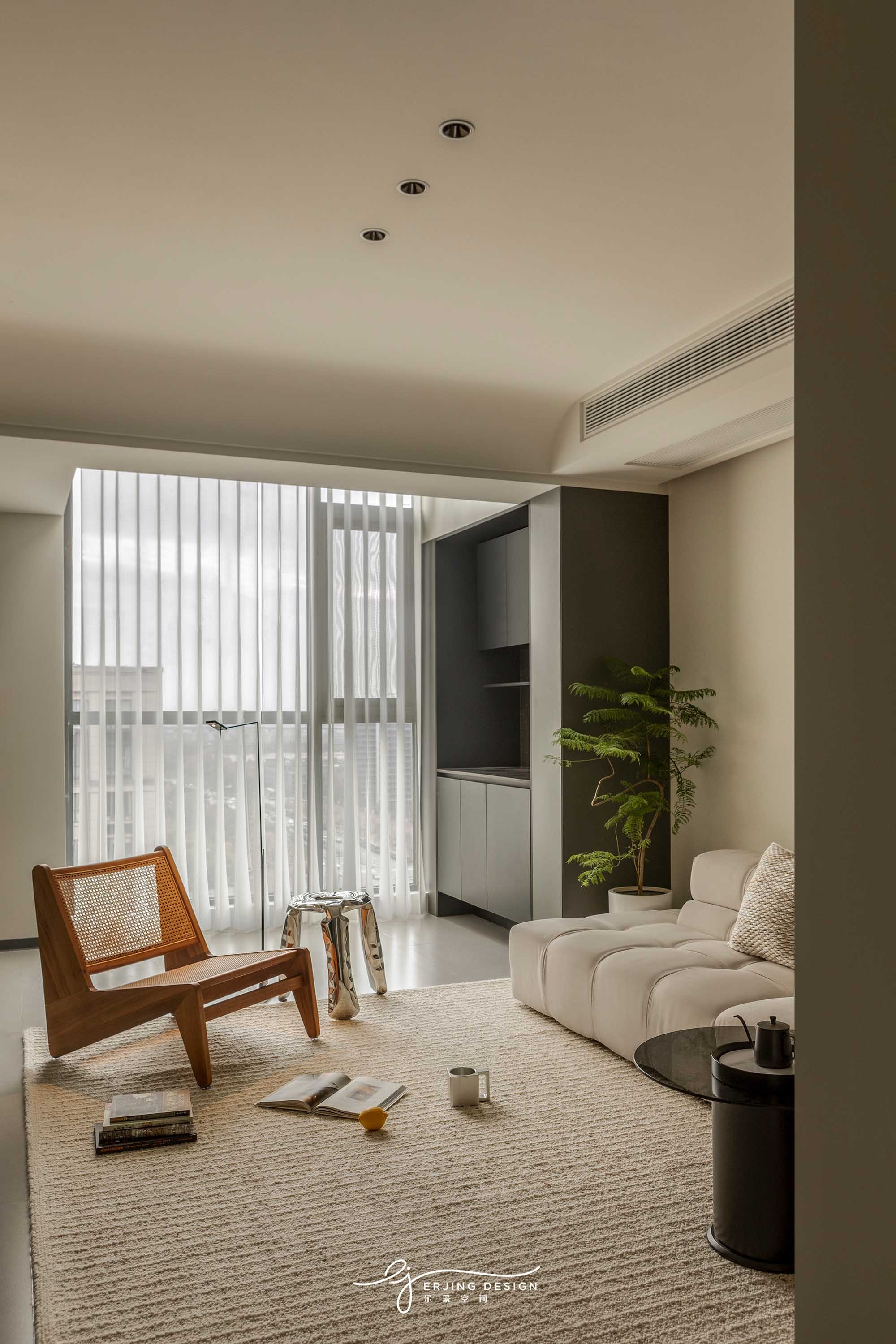 浮光暖空,静享时光丨中国杭州丨尔景空间设计-19