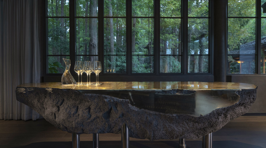 杭州秘·静–遇湖湾餐厅丨中国杭州丨慢珊瑚设计-59