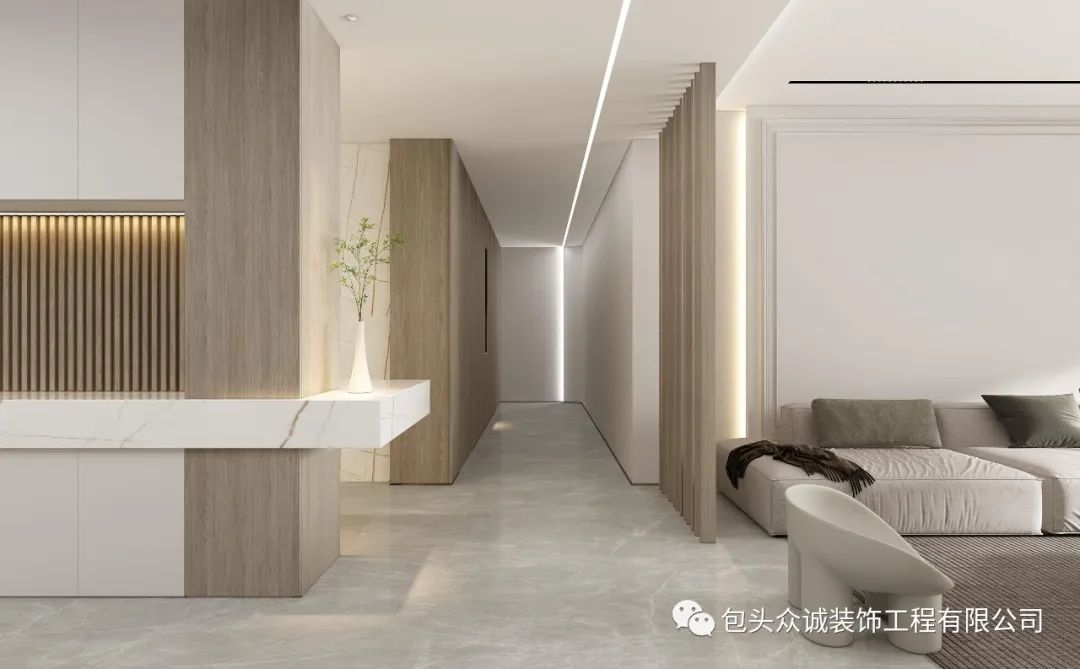 现代极简家居空间设计丨中国包头丨包头公司,鄂尔多斯公司-8