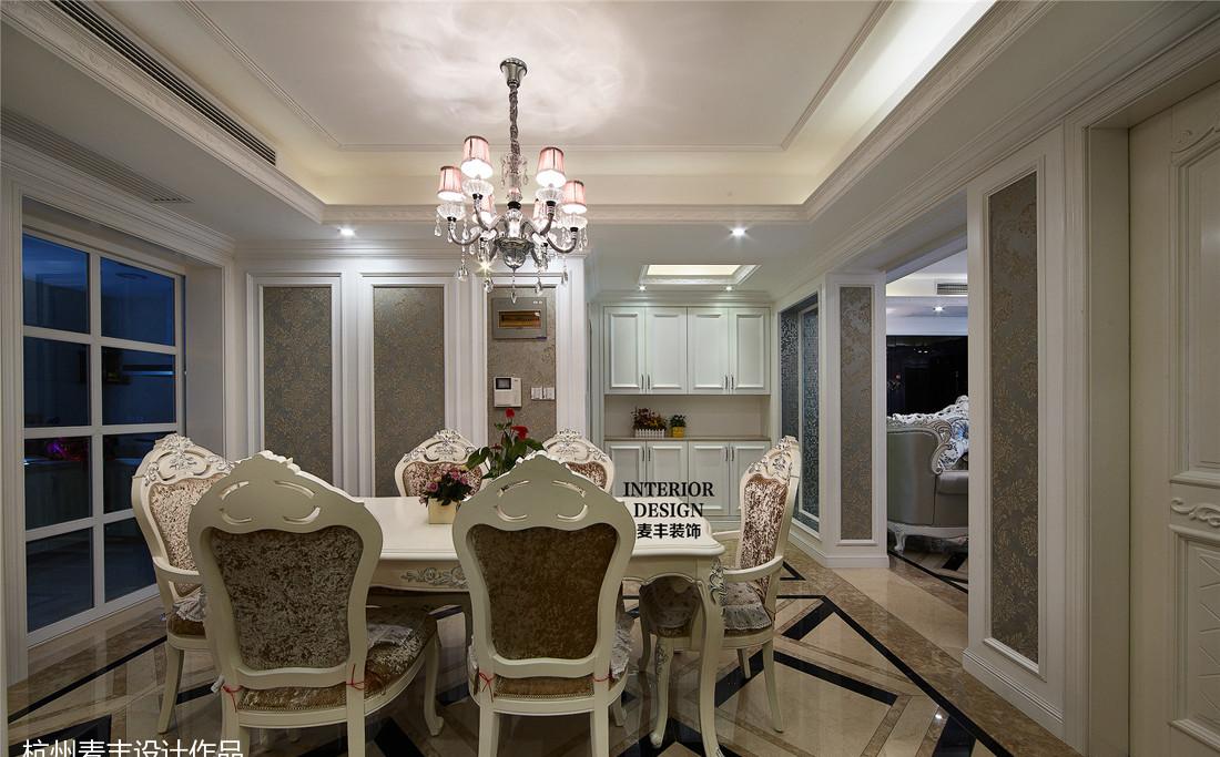 简约欧式西溪北苑平层设计,演绎品质生活-3