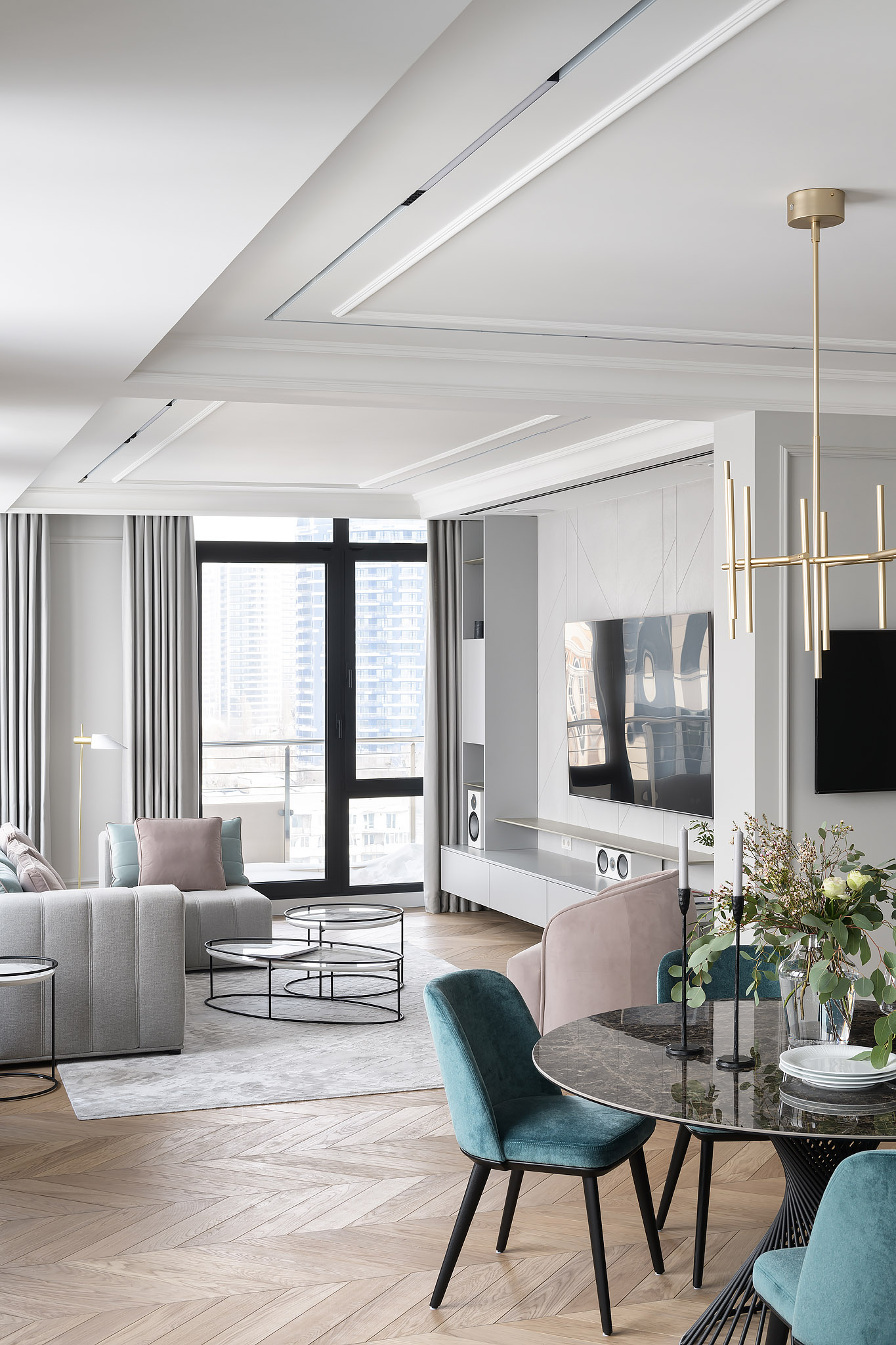 TETRIS·Grey Emerald 公寓丨乌克兰基辅丨S+O architects-22