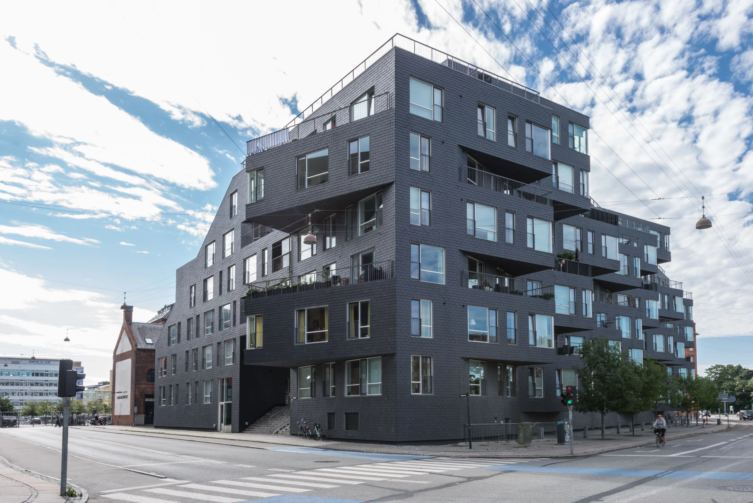 哥本哈根港口的绿色灯塔-22