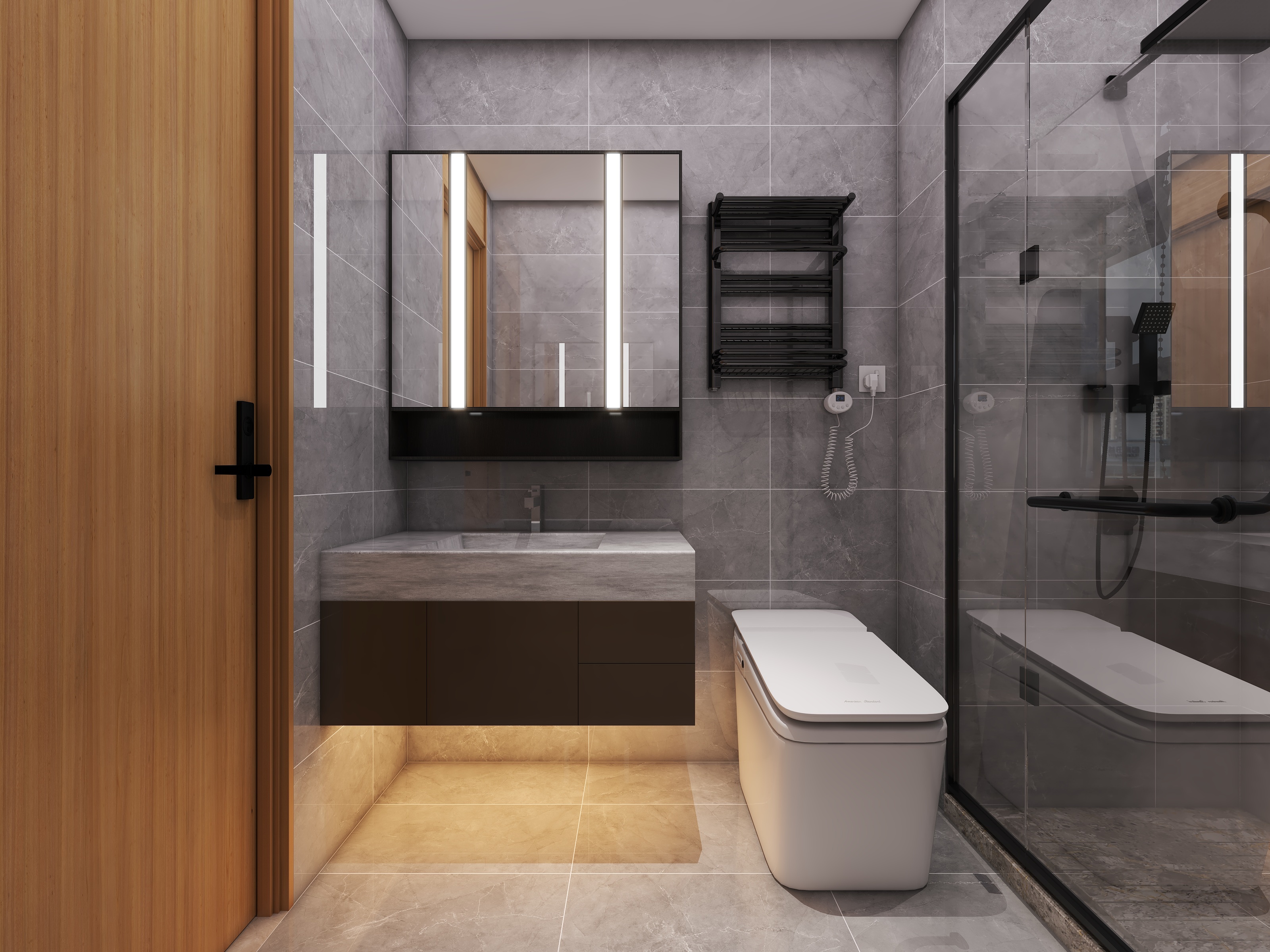 四川成都龙光天瀛（117平方现代简约四居室）-55