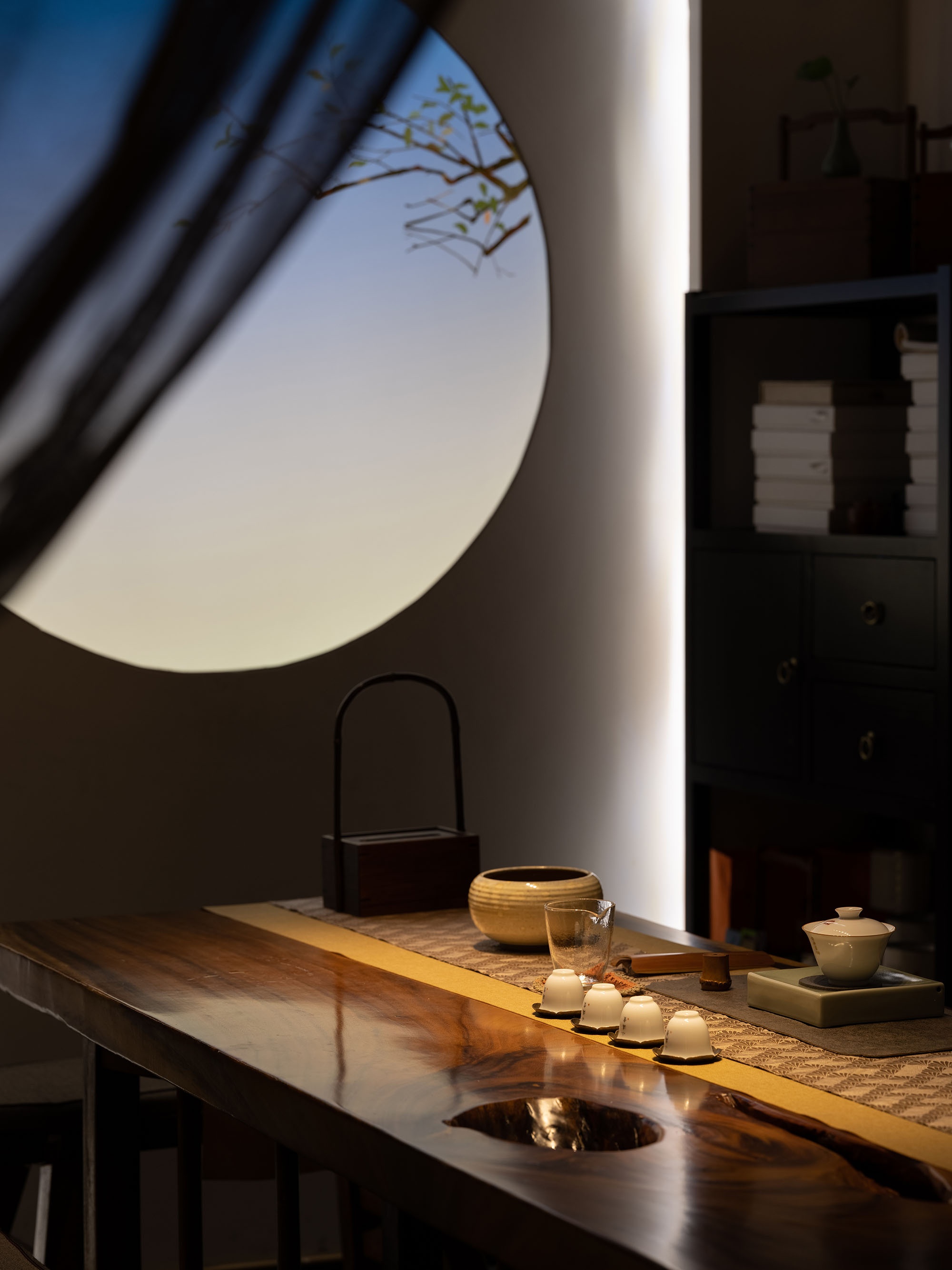 润九格建筑艺术设计 | 人闲 茶叙-0